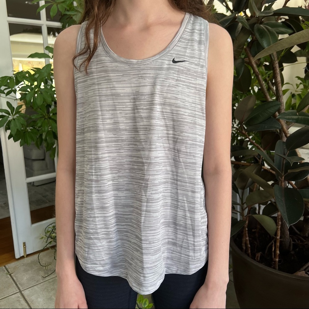 Nike dri-fit gray tank